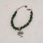 Natural Stone Emerald Chip Bracelets - Himalayas Shop