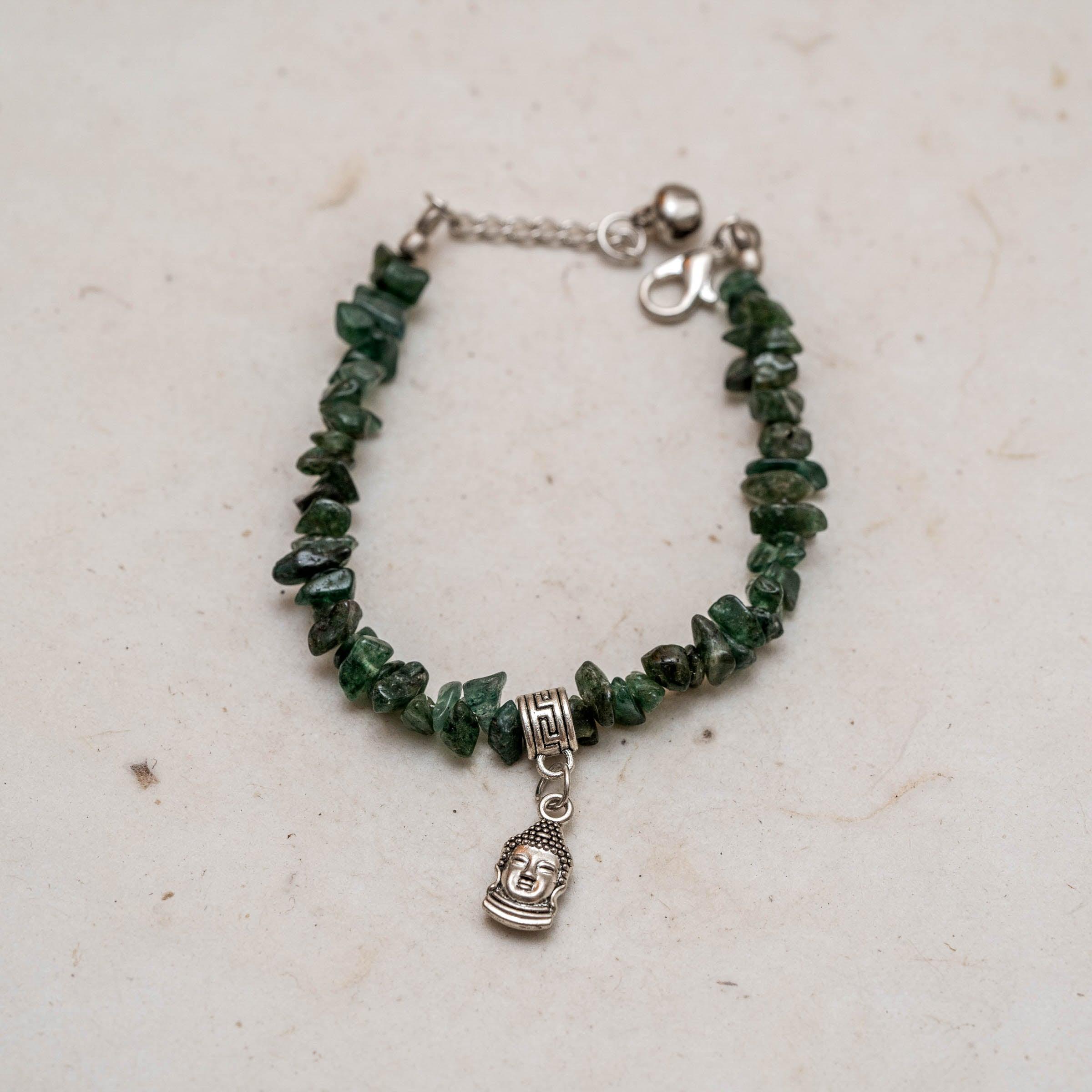 Natural Stone Emerald Chip Bracelets - Himalayas Shop