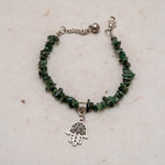 Natural Stone Emerald Chip Bracelets - Himalayas Shop