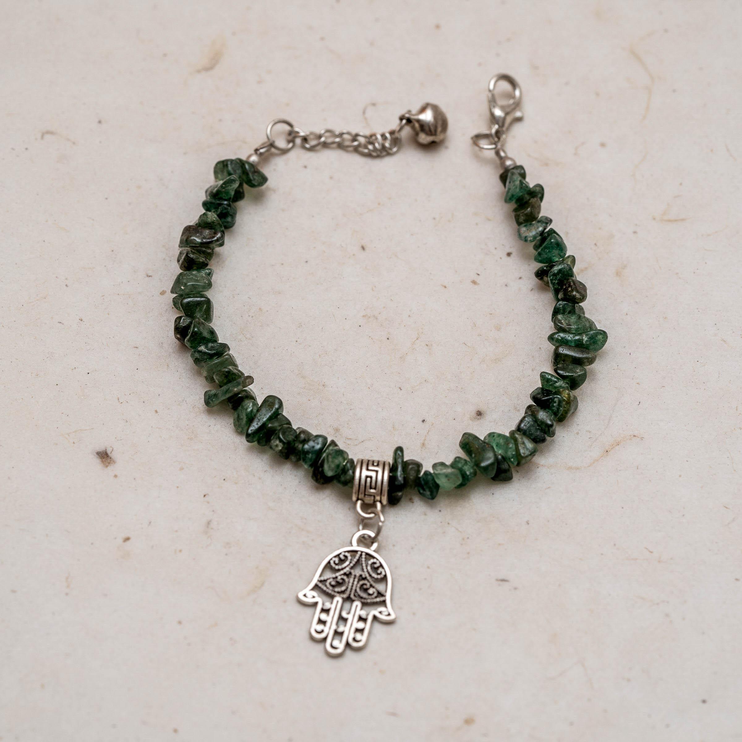 Natural Stone Emerald Chip Bracelets - Himalayas Shop