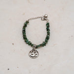 Natural Stone Emerald Chip Bracelets - Himalayas Shop