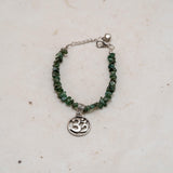 Natural Stone Emerald Chip Bracelets - Himalayas Shop