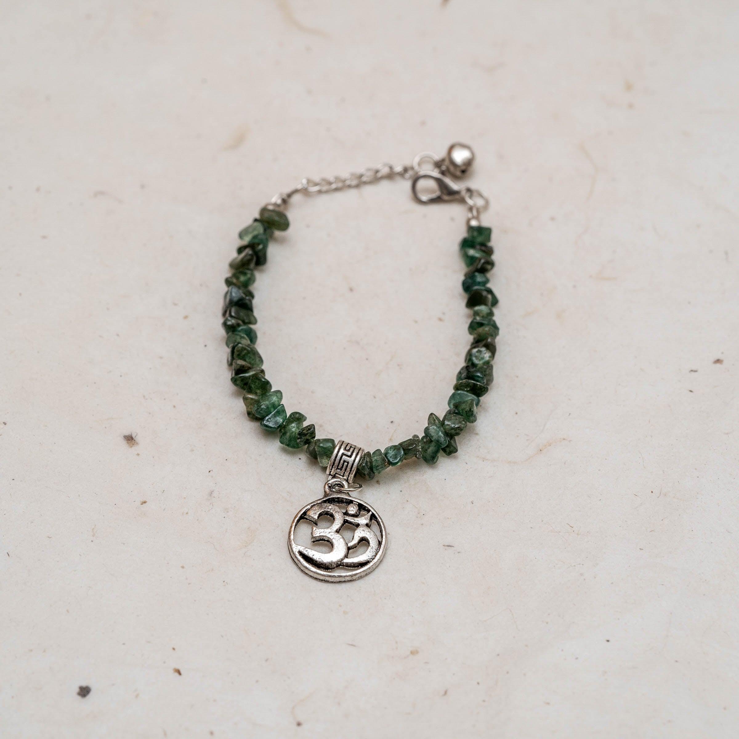 Natural Stone Emerald Chip Bracelets - Himalayas Shop