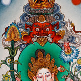 Beautiful Tara thangka painting - Best handpainted thangka painting - HimalayasShop