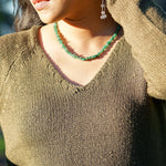 Green Aventurine Necklace  for Heart Chakra healing