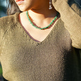 Green Aventurine Necklace  for Heart Chakra healing