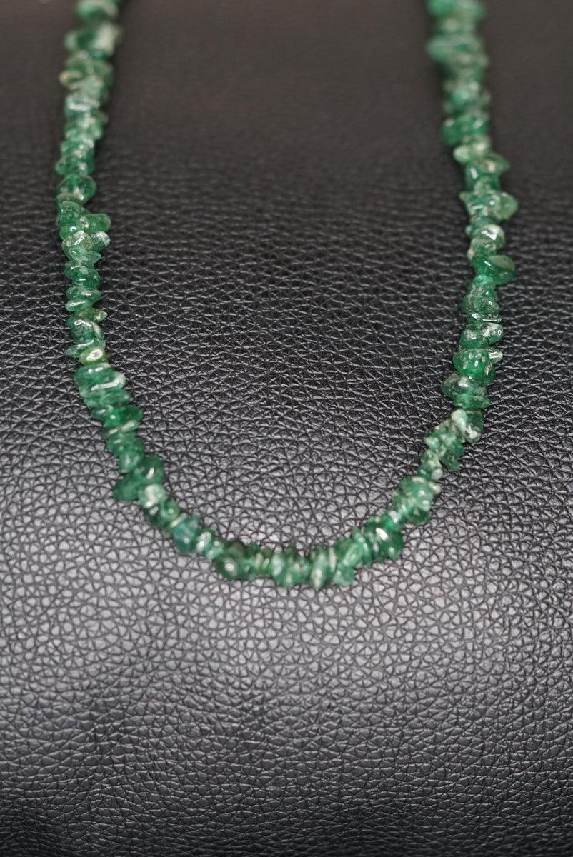 Green Aventurine Necklace for Heart Chakra healing