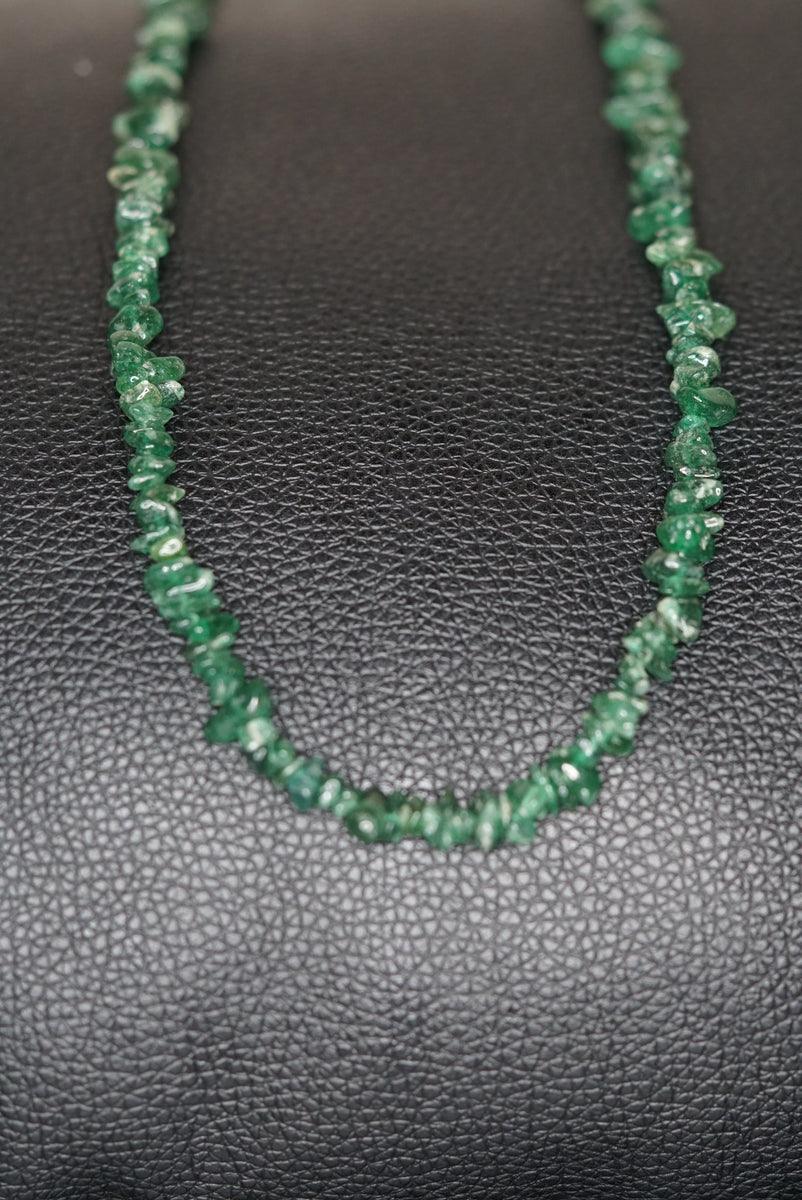 Green Aventurine Necklace for Heart Chakra healing