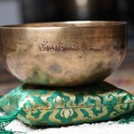 Square Silk Cushion for Singing Bowl