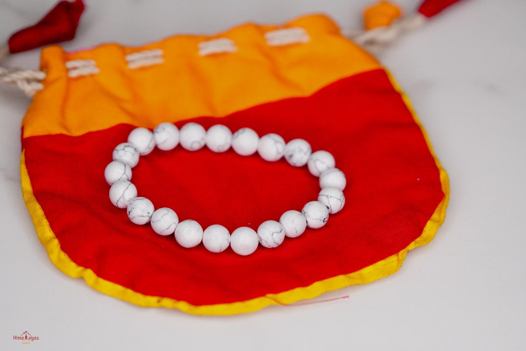 Real Howlite Bracelet Online shop