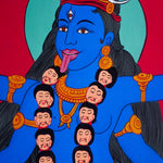 Kali Thangka Painting