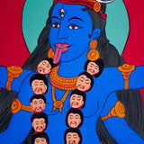 Kali Thangka Painting