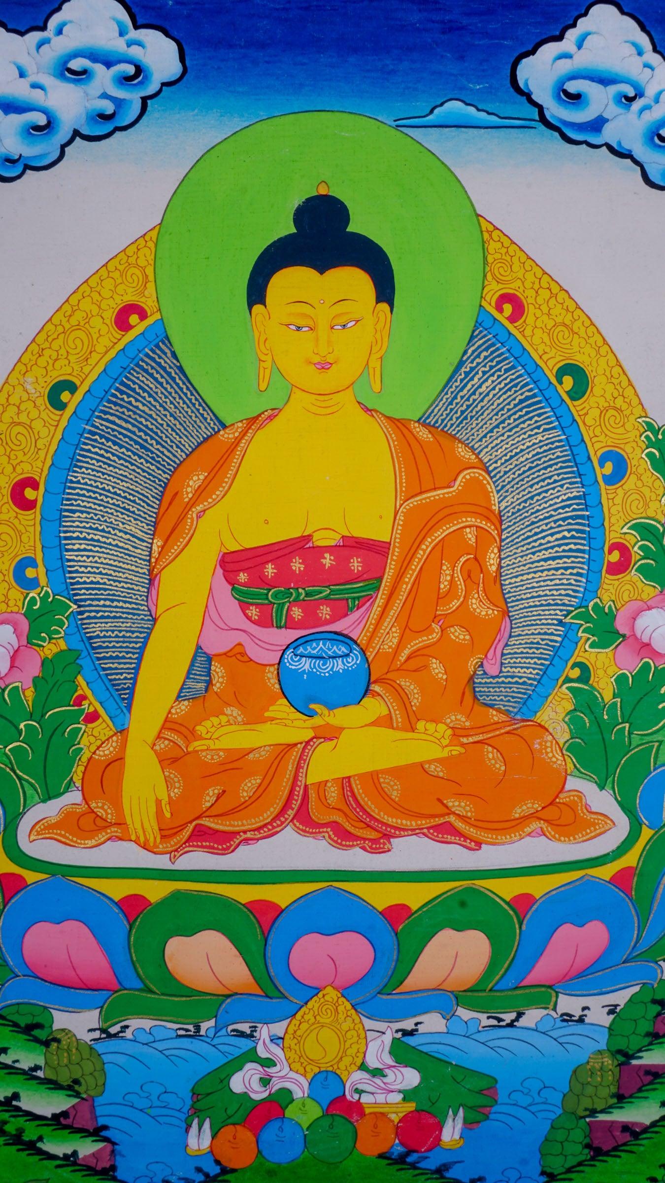 Buddha Shakyamuni Thanka Art