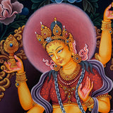 Laxmi Thangka Painting - Newari Style - Himalayas Shop