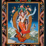 Laxmi Newari Thangka Painting - Best handpainted thangka painting - HimalayasShop