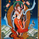 Laxmi Newari Thangka Painting - Best handpainted thangka painting - HimalayasShop