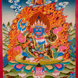 Mahakal Thangka Art