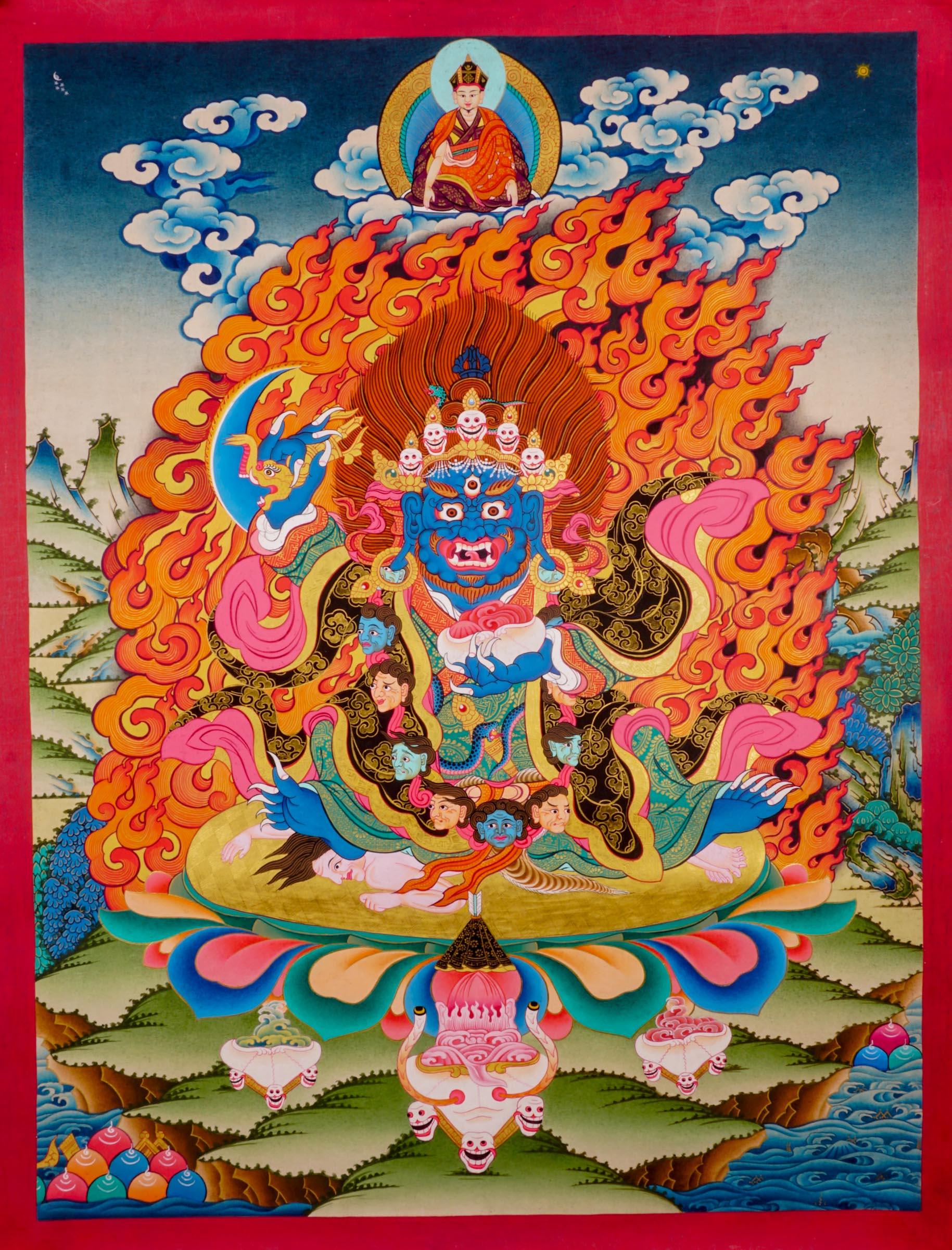 Mahakal Thangka Art