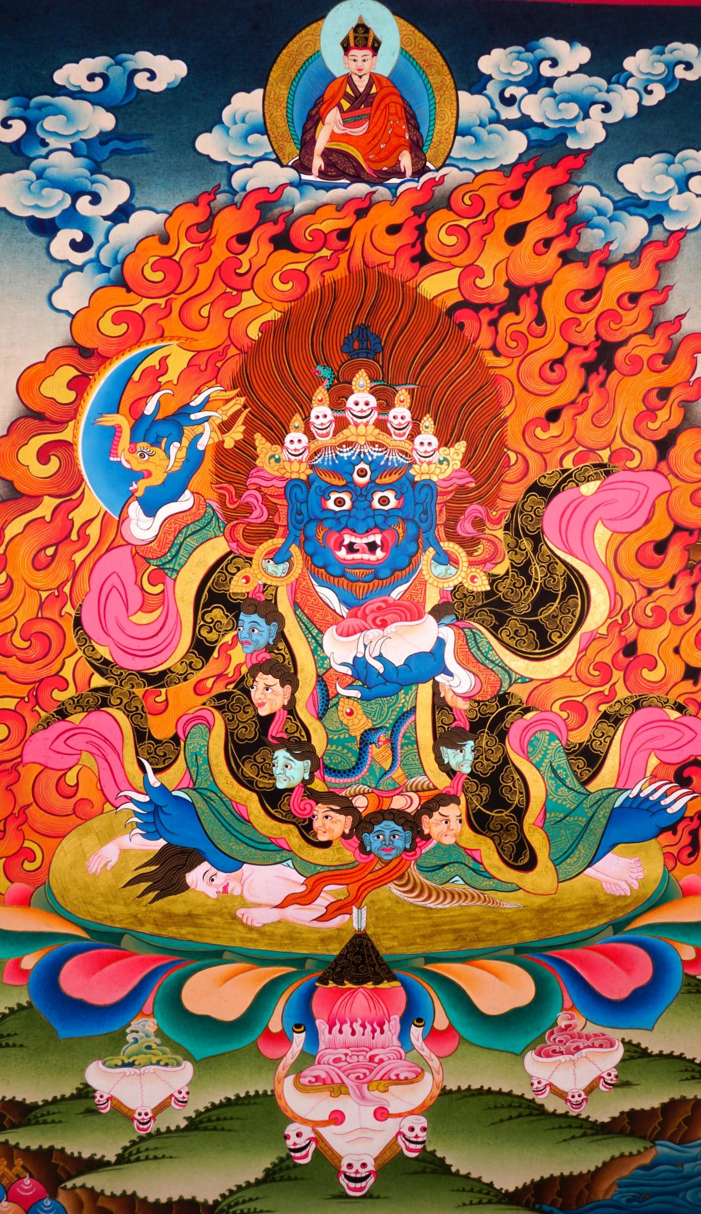 Mahakal Thangka Art