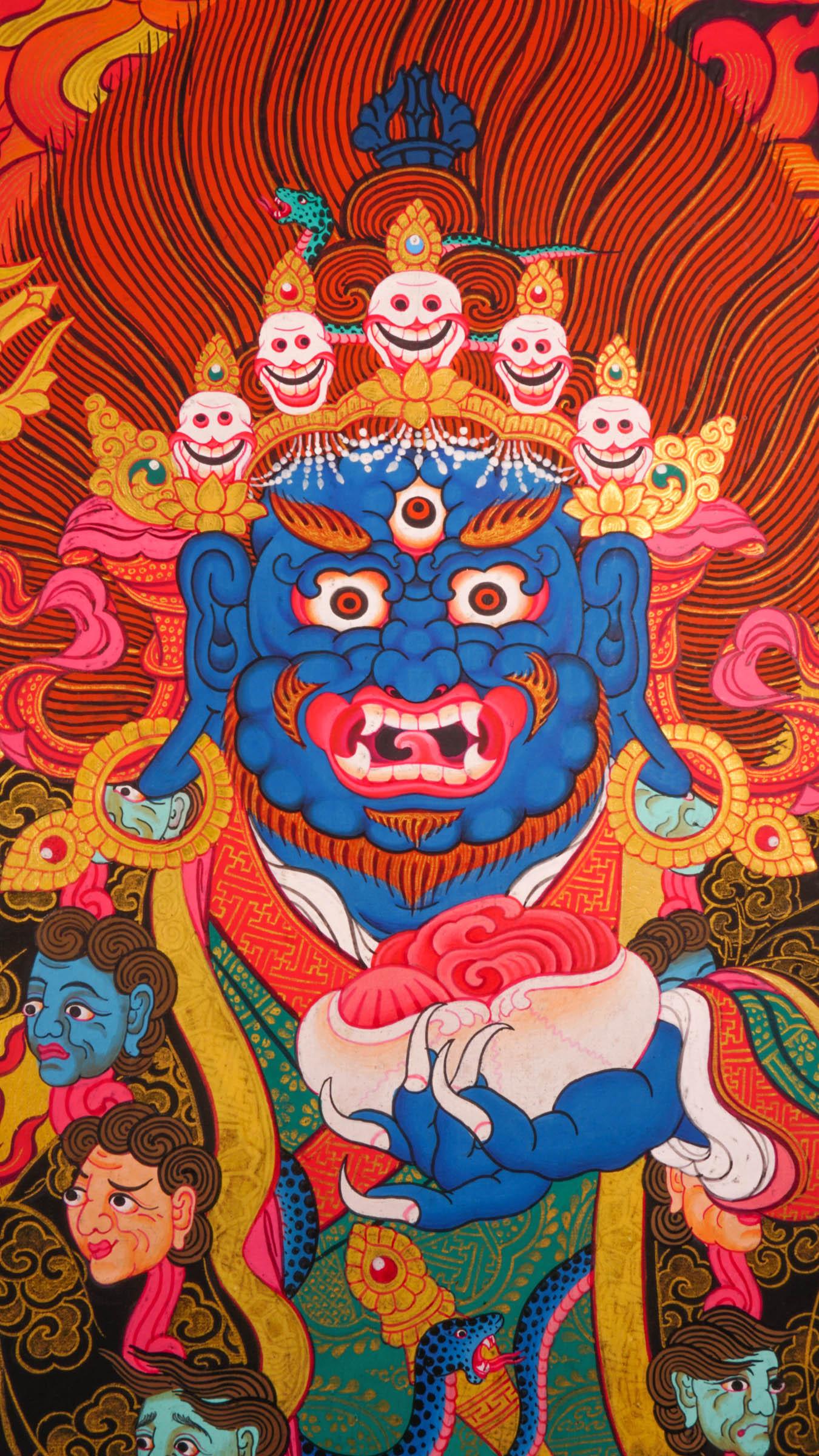 Mahakal Thangka Art