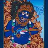 Mahakala Thangka painting - Best handpainted thangka painting - HimalayasShop
