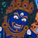 Mahakala Thangka painting - Best handpainted thangka painting - HimalayasShop