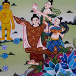 Mayadevi Thangka Painting - Himalayas Shop