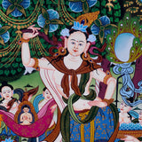 Mayadevi Thangka Painting - Himalayas Shop