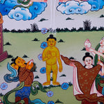 Mayadevi Thangka Painting - Himalayas Shop