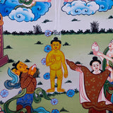 Mayadevi Thangka Painting - Himalayas Shop