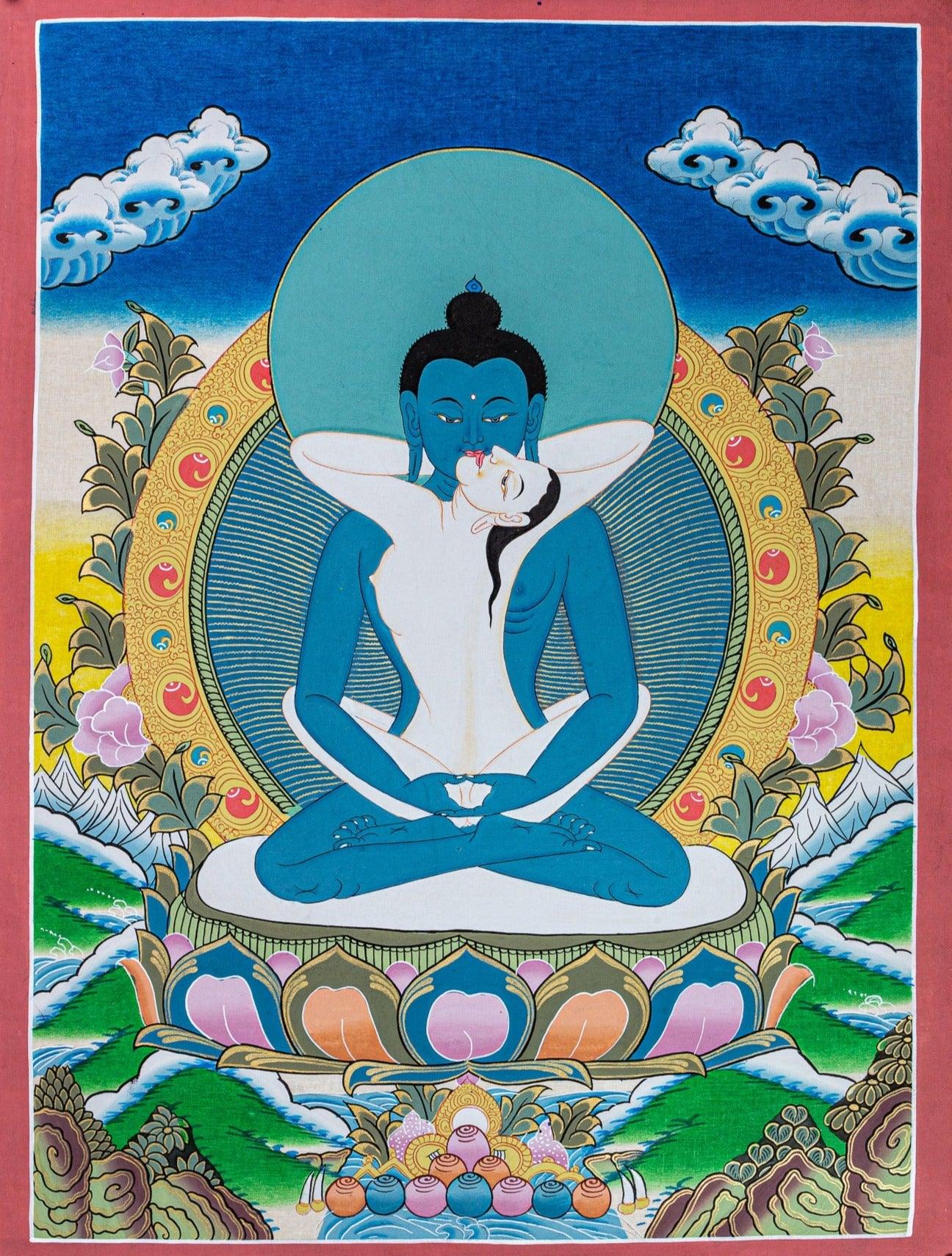 Samantabhadra Union Tibetan Thangka Art