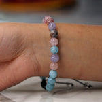 Natural Stone Wrist Mala