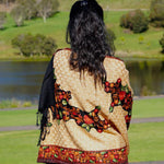 loral Embroidery shawls are elegant for everyday wear. Get the best deal at Himalayasshop.com for the Cashmere Women Shawl.