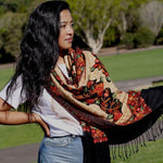 loral Embroidery shawls are elegant for everyday wear. Get the best deal at Himalayasshop.com for the Cashmere Women Shawl.