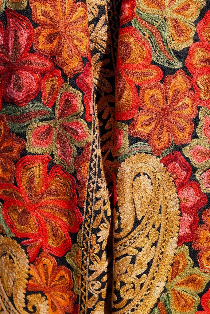 Buy our best hand woven pashmina stole online at lowest price. These Cashmere Embroidery stole has a great design for any wear at any place made ethically by supporting people from Himalayas.