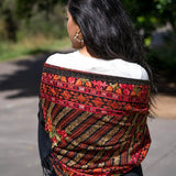 Pashmina shawl, pashmina scarf, wrap, stole or cashmere blanket.