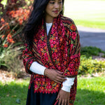 Rose Pashmina Shawls - Himalayas Shop