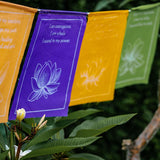 Positivity Prayer Flags wall hanging