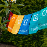 positivity wall hanging flag