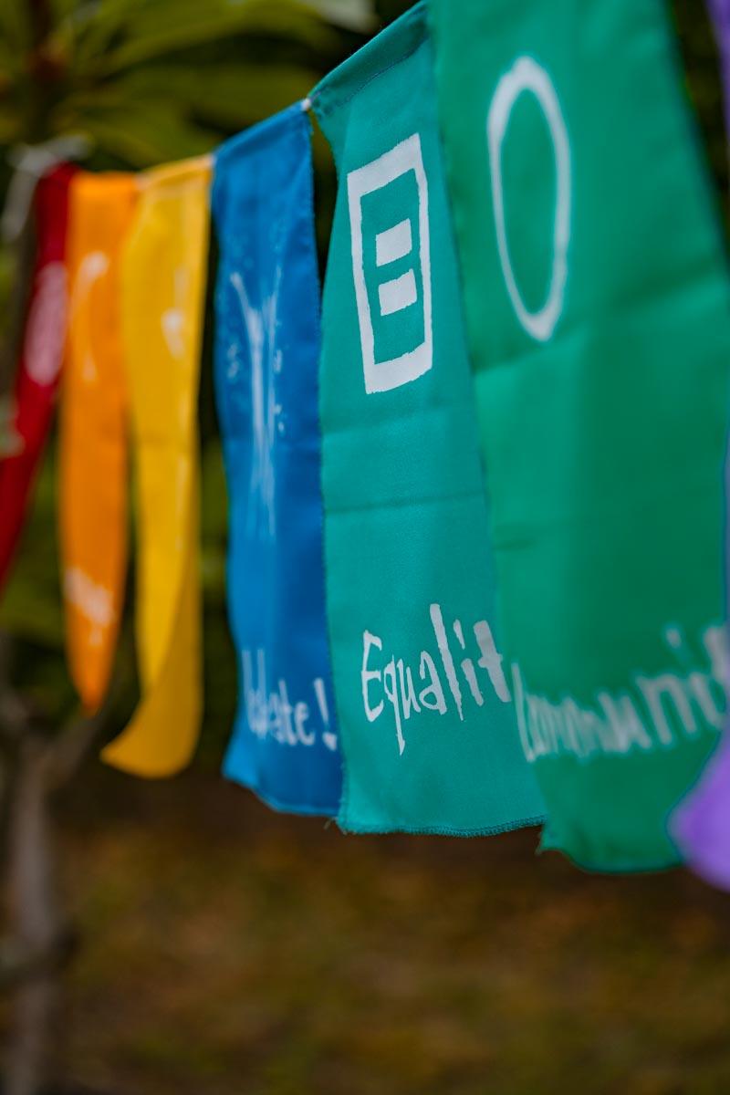 Positivity Wall Hanging Flag