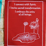 7 chakra color Prayer Flag