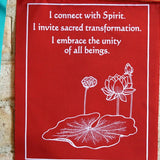 7 chakra color Prayer Flag