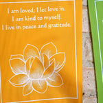 7 chakra color Prayer Flag