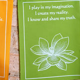 7 chakra color Prayer Flag