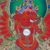 12 Arms Ganesh Thangka Painting