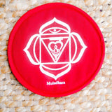 root chakra singing bowl cushion