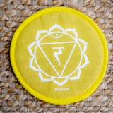 solar plexus Singing bowl cushion