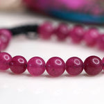 Ruby Stone Wrist Mala