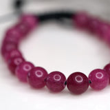 Ruby Stone Wrist Mala