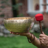 Custom made Singing Bowl with your text for engraving for gifts